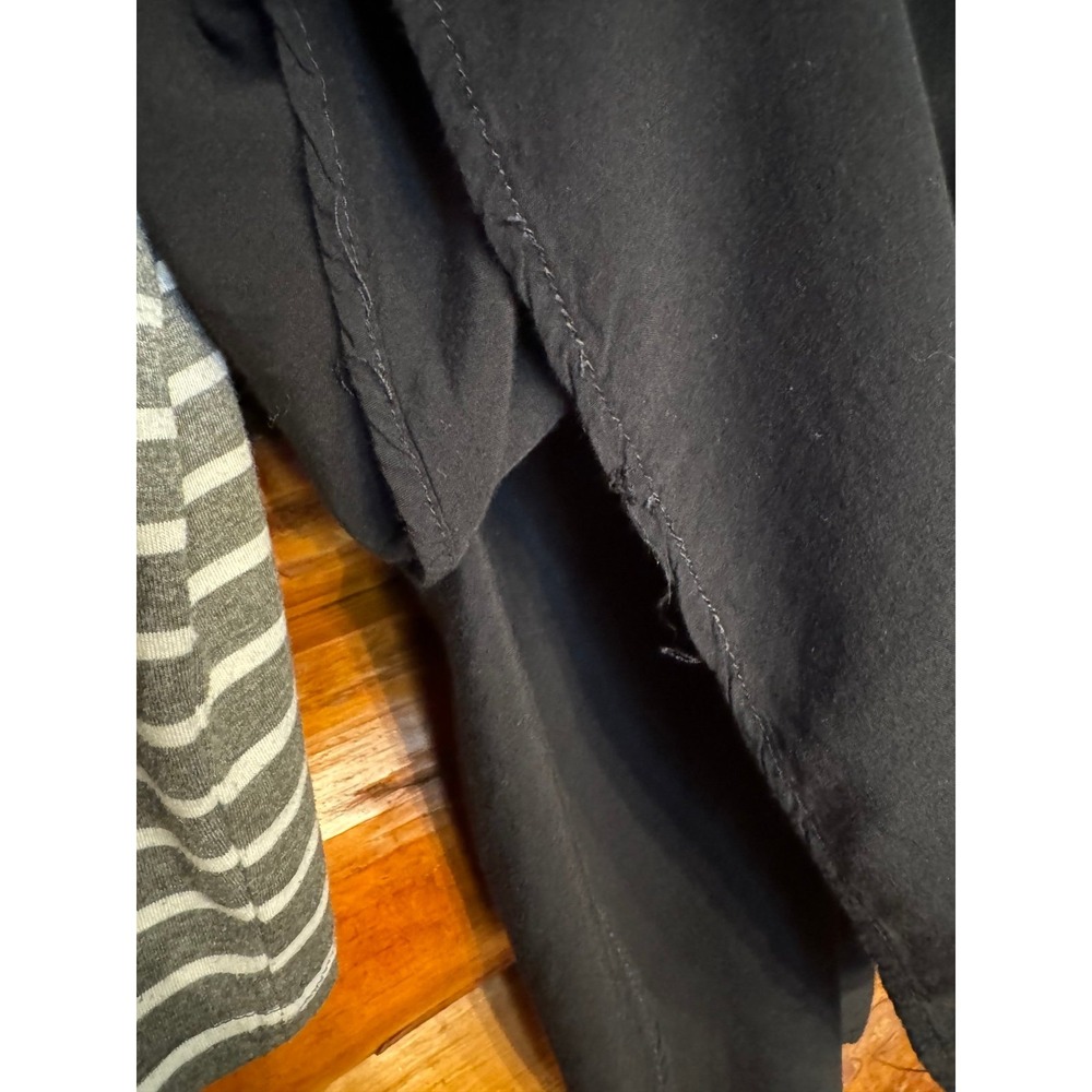 Umgee Black Striped Tunic Size‎ Large - Picture 3 of 5